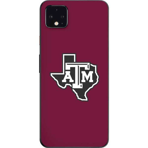 Texas A&M University Black Logo Google Pixel 4 XL Skin